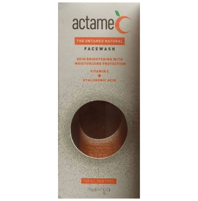Actame C Face Wash with Vitamin C & Hyaluronic Acid