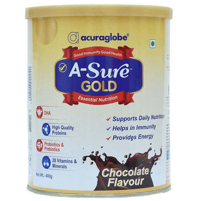 Acuraglobe A-Sure Gold Powder Chocolate