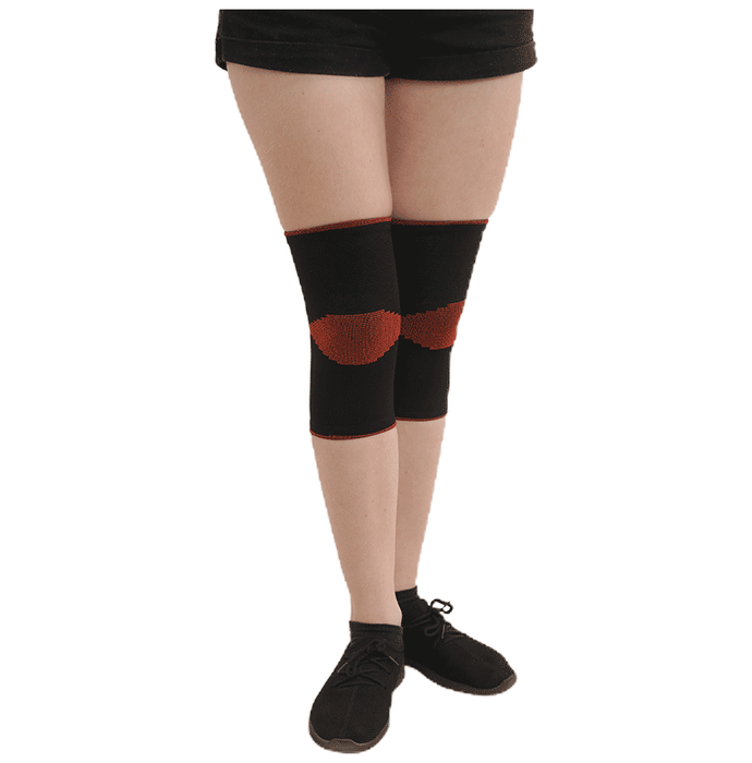 ADBZ Knee Cap Classic Stretchable and Comfortable, Knee Support For Knee Pain For Men and Women Black Medium