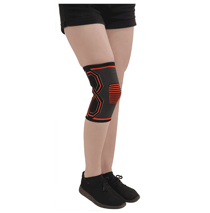 ADBZ Knee Cap Supreme Stretchable and Comfortable, Knee Support For Knee Pain For Men and Women Black XXL