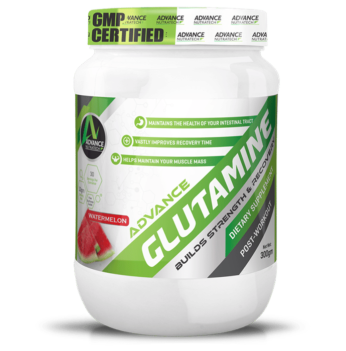 Advance Nutratech Glutamine Supplement Powder Watermelon