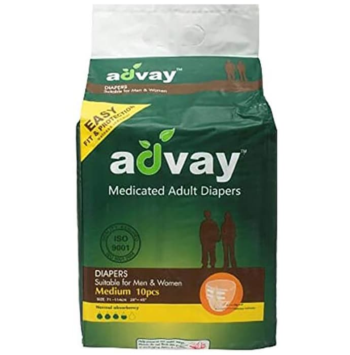 Advay Medicated Adult Diaper Medium