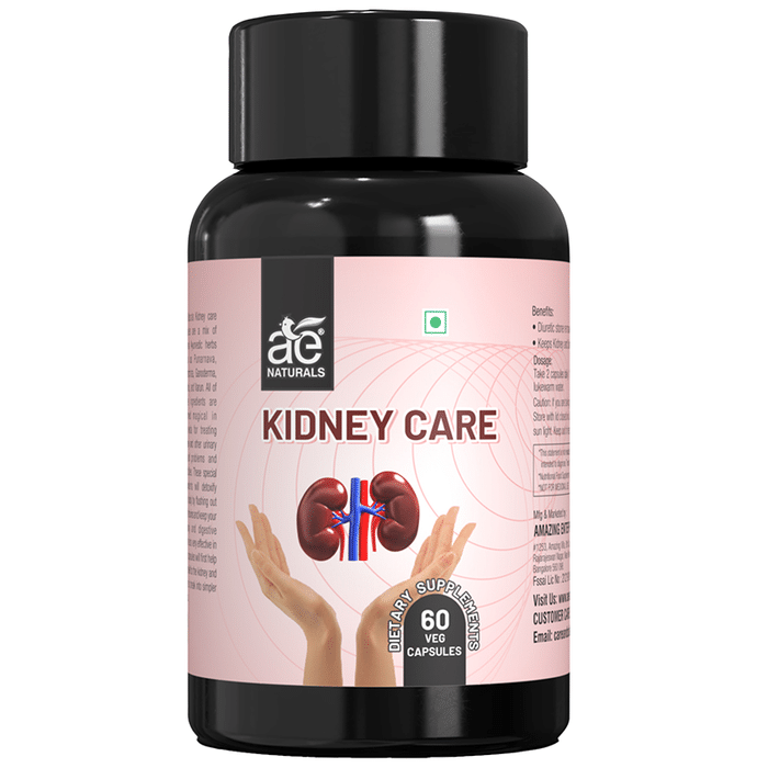 AE Naturals Kidney Care Veg Capsule