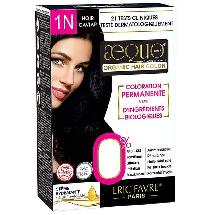 Aequo Organic Hair Color Jet Black 1N