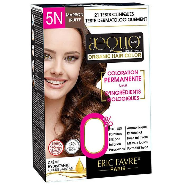 Aequo Organic Hair Color Light Brown 5N