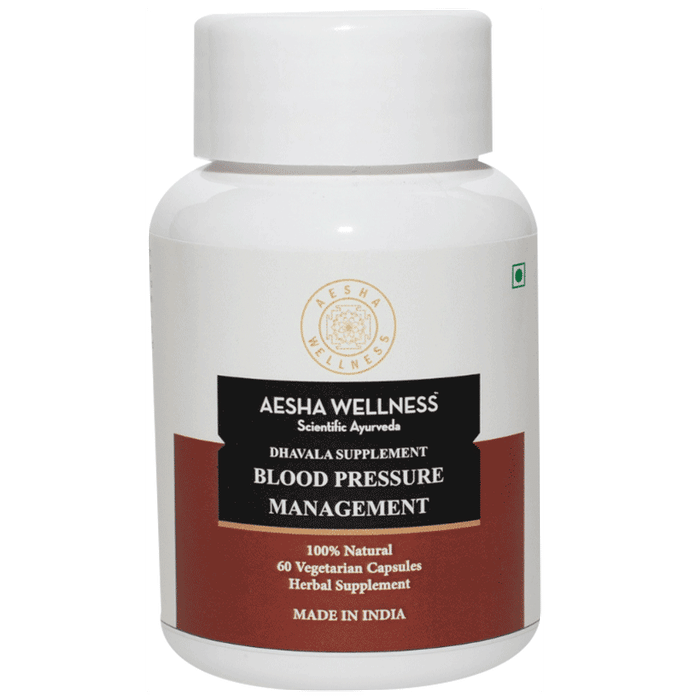 Aesha Wellness Blood Pressure Management Vegetarian Capsule