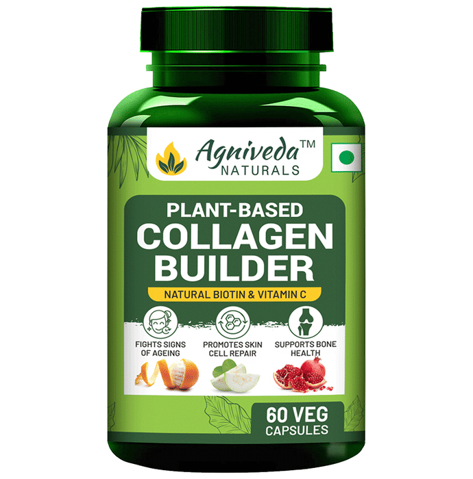 Agniveda Naturals Plant-Based Collagen Natural Biotin Capsule