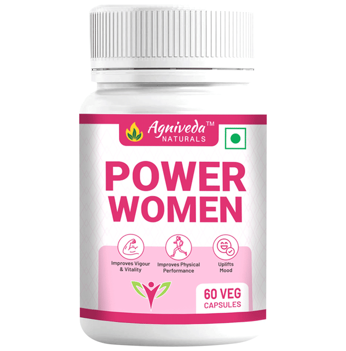 Agniveda Naturals Power Women Veg Capsules