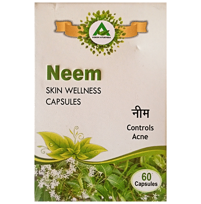 Agron Ayurveda Neem Skin Wellness Capsule