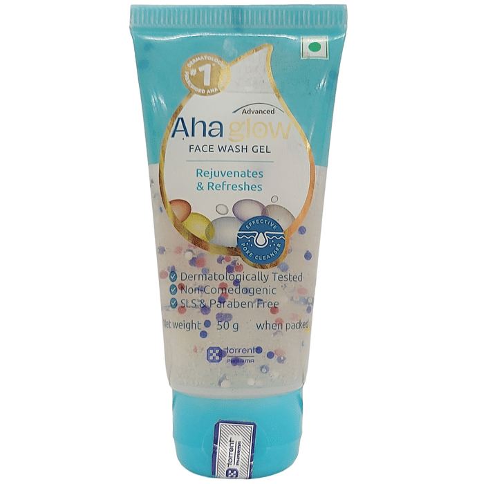 Ahaglow Advanced Skin Rejuvenating Face Wash | Effective Pore Cleanser | SLS & Paraben-Free Face Care Product
