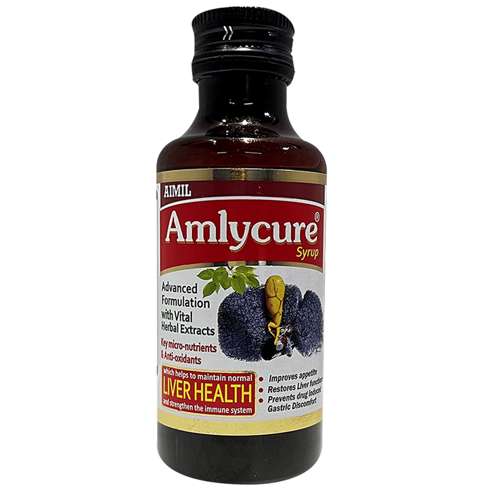 Aimil Amlycure Syrup | Liver Health Protector | Metabolism Booster