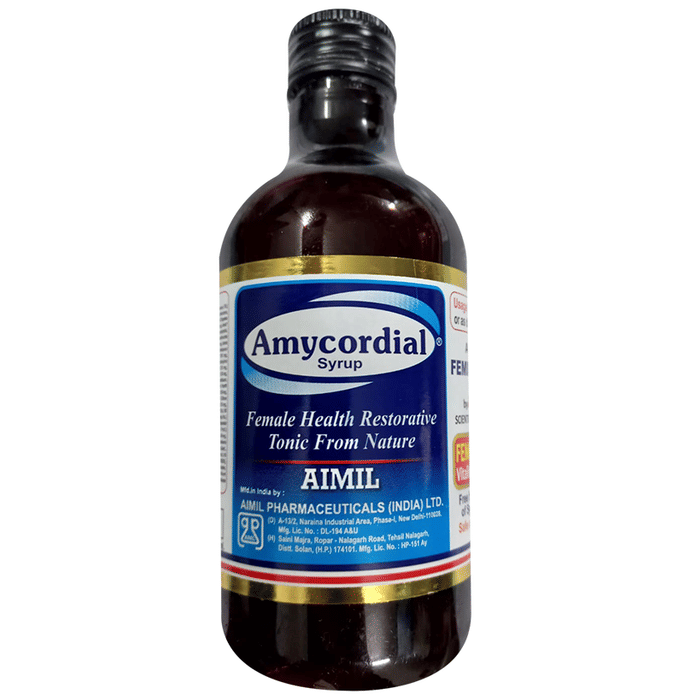 Aimil Amycordial Syrup Female Health Restorative Tonic