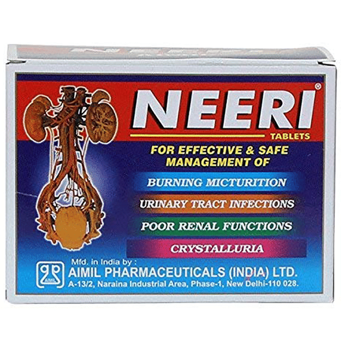 Aimil Neeri Ayurvedic Tablet | Kidney Health | Urinary Tract Infections (UTIs) | Burning Micturition