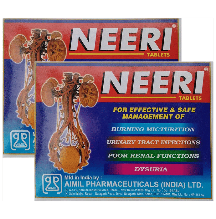Aimil Neeri Ayurvedic Tablet for Urinary Tract Health (30 Each)