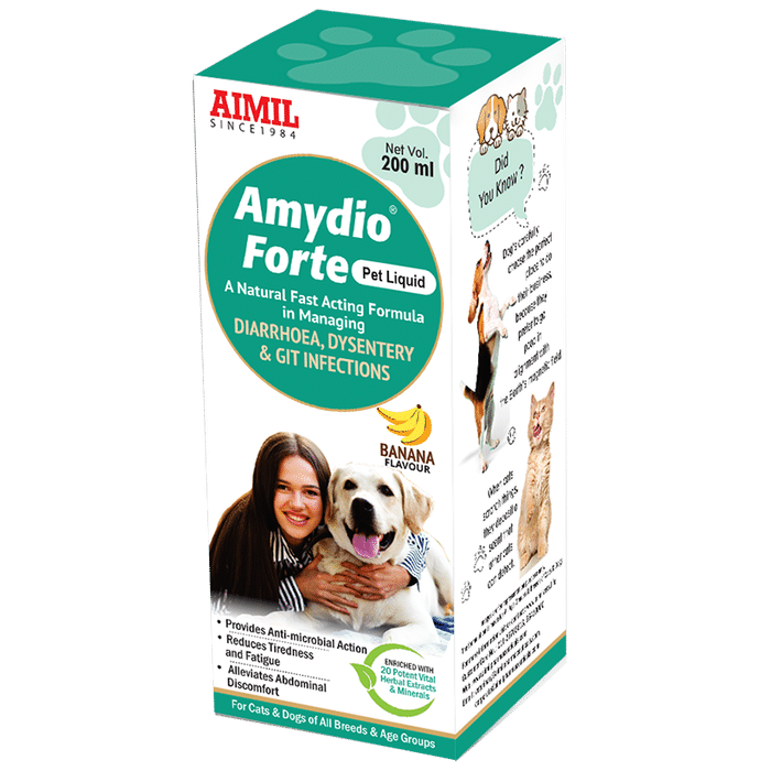 Aimil Pharmaceuticals Aimil Amydio Forte Pet Banana