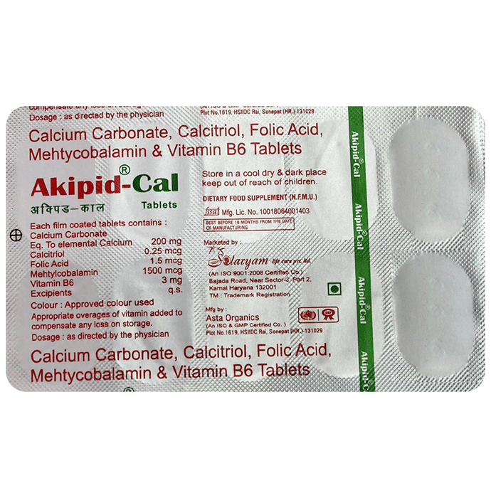 Akipid-Cal Tablet