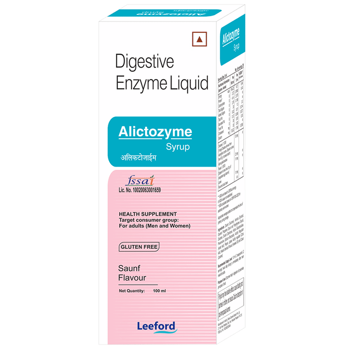Alictozyme Syrup Saunf