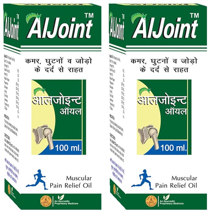 AlJoint Muscular Pain Relief Oil (100ml Each)