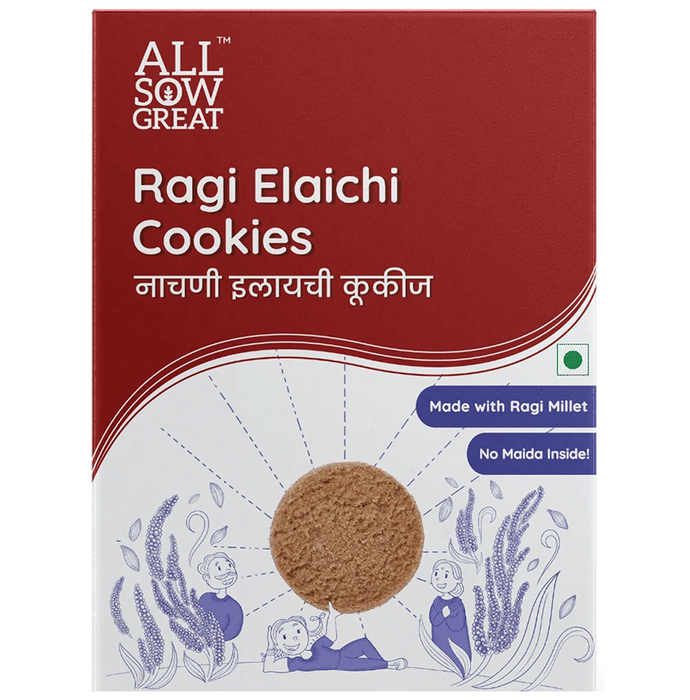 All Sow Great Ragi Elaichi Cookie