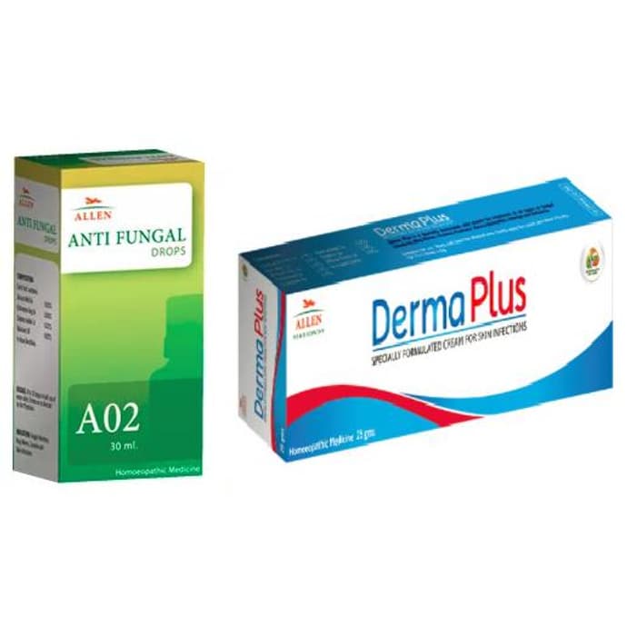 Allen Anti Fungal Combo (A02 + Derma Plus Cream)