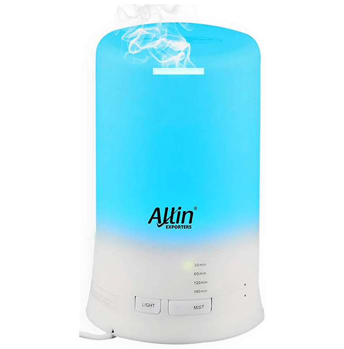 Allin Exporters DT 2109 Ultrasonic Humidifier & Aroma Diffuser (100ml Tank)
