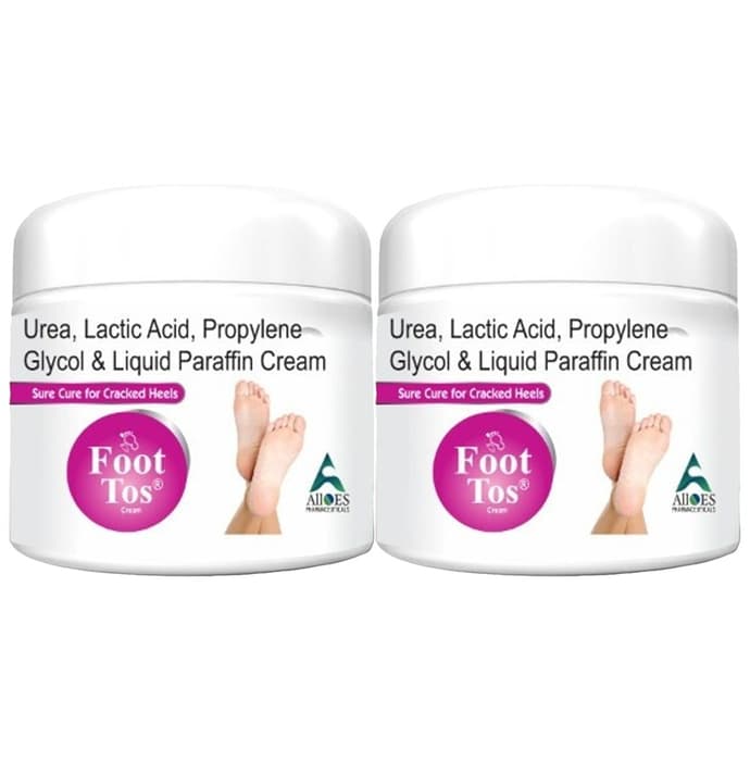 Alloes Foot Tos Cracked Heel Cream (50gm Each)