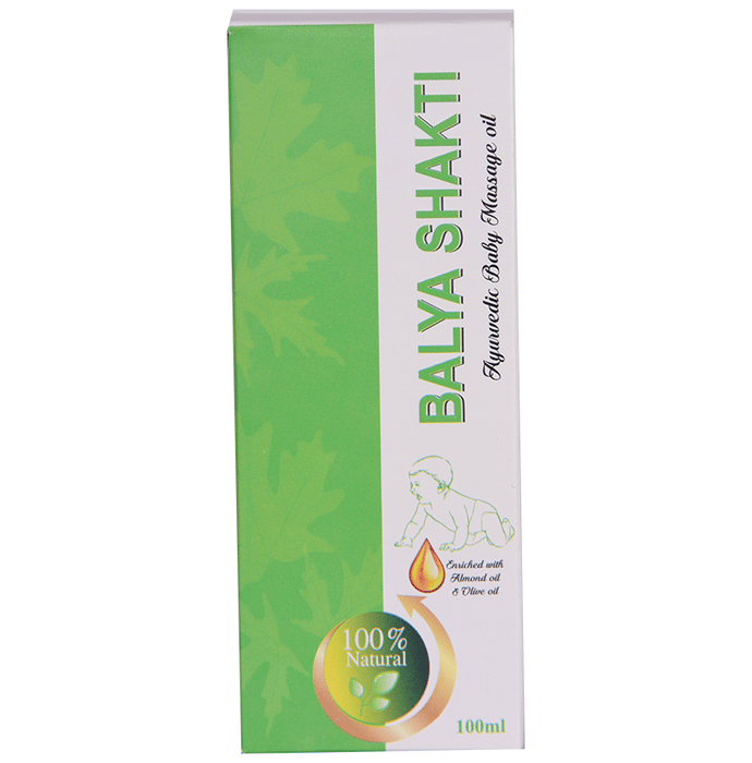 Alnavedic Balya Shakti Ayurvedic Baby Massage Oil