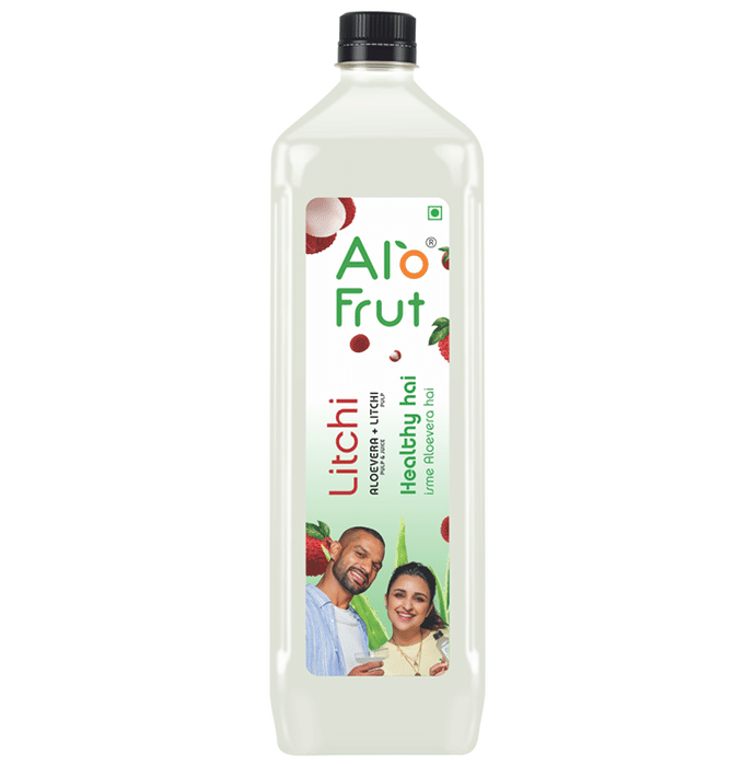 Alo Frut Aloevera + Litchi Juice