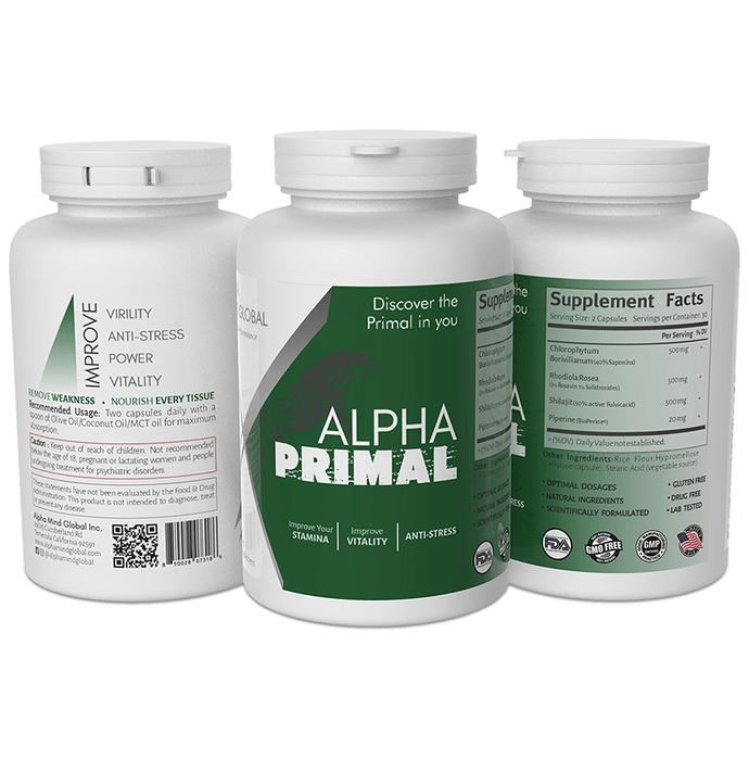 Alpha Primal Capsule (30 Each)