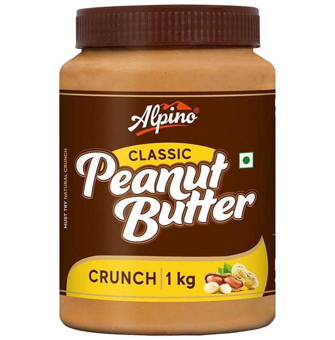 Alpino Classic Crunch Peanut Butter (1kg Each)