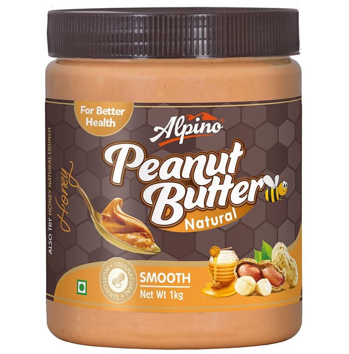 Alpino Natural Smooth Honey Peanut Butter