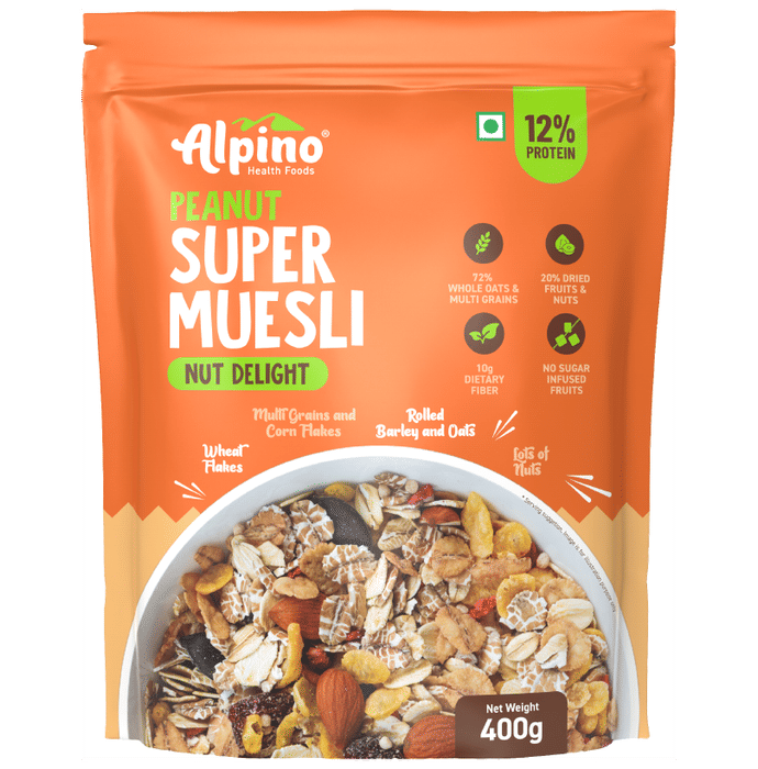 Alpino Peanut Super Muesli Nut Delight