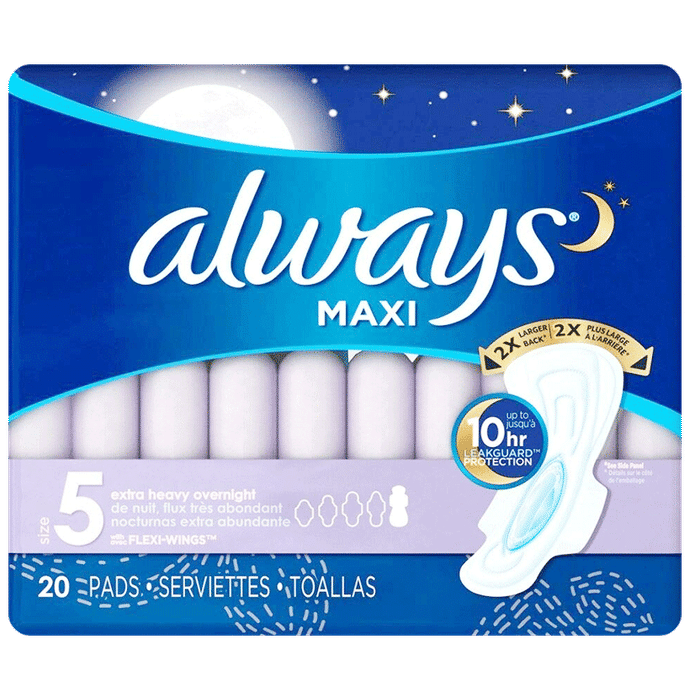 Always Maxi Extra Heavy Overnight Pads