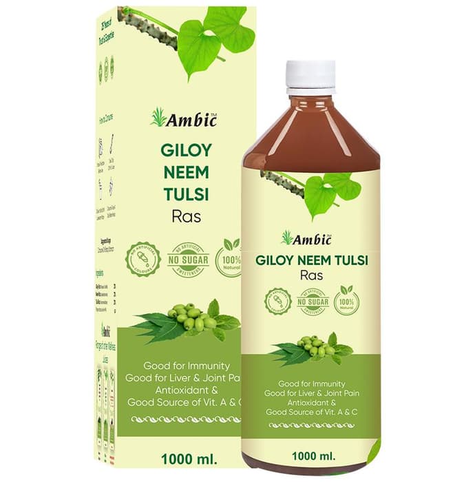 Ambic Giloy Neem Tulsi Ras Effective Immunity Booster