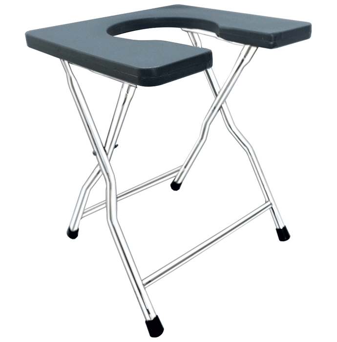 Ambitech Portable Stianless Steel Commode Stool