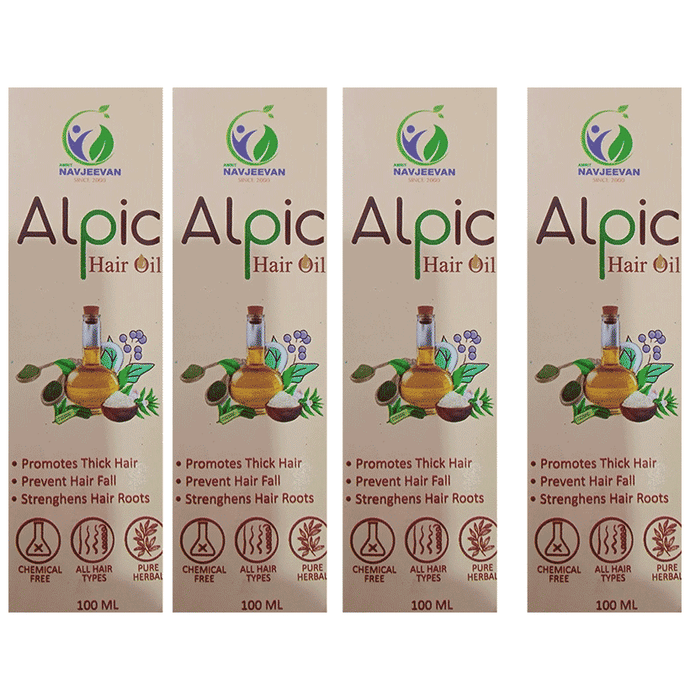 Amrit Navjeevan Alpic Hair Oil (100ml Each)