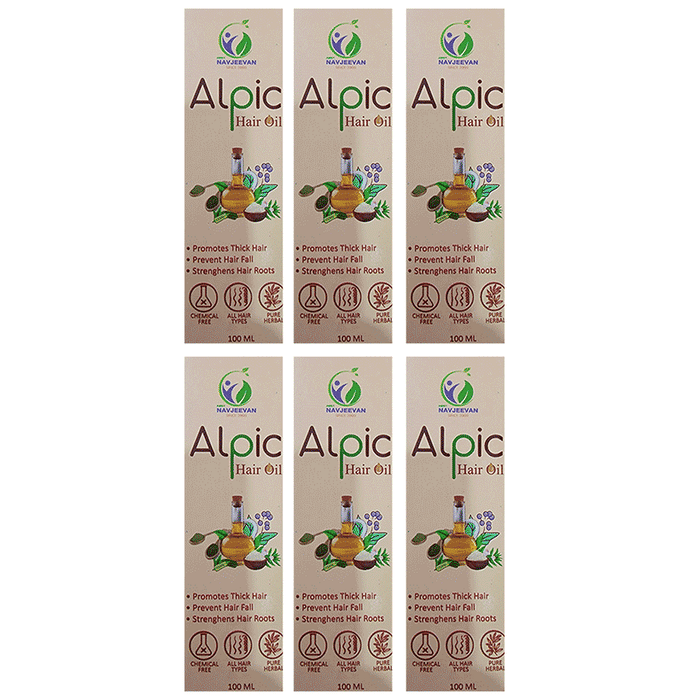 Amrit Navjeevan Alpic Hair Oil (100ml Each)