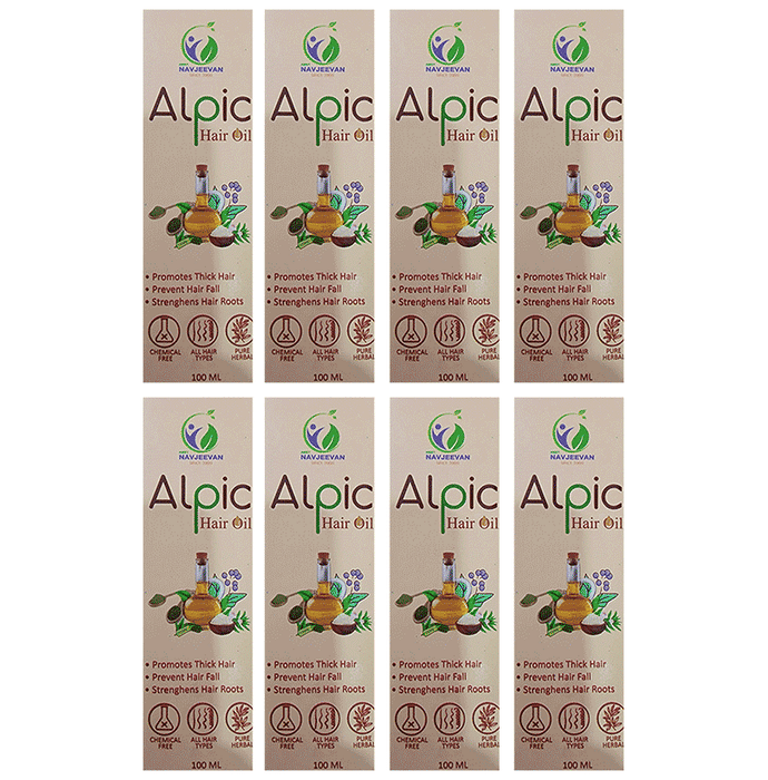 Amrit Navjeevan Alpic Hair Oil (100ml Each)