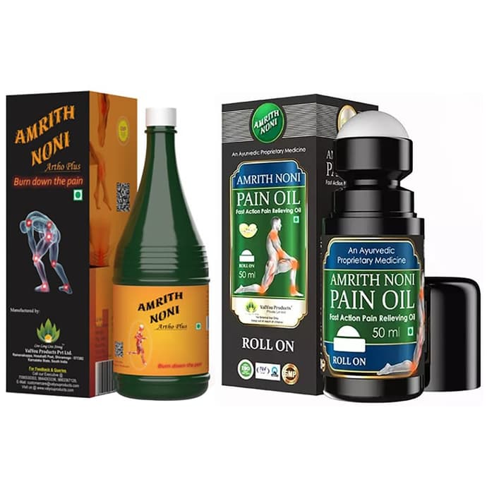 Amrith Noni Artho Plus with Amrith Noni Pain Oil 50ml Free