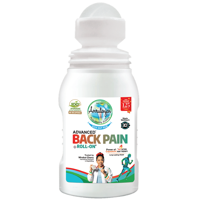 Amrutanjan Advanced Back Pain +Roll-On