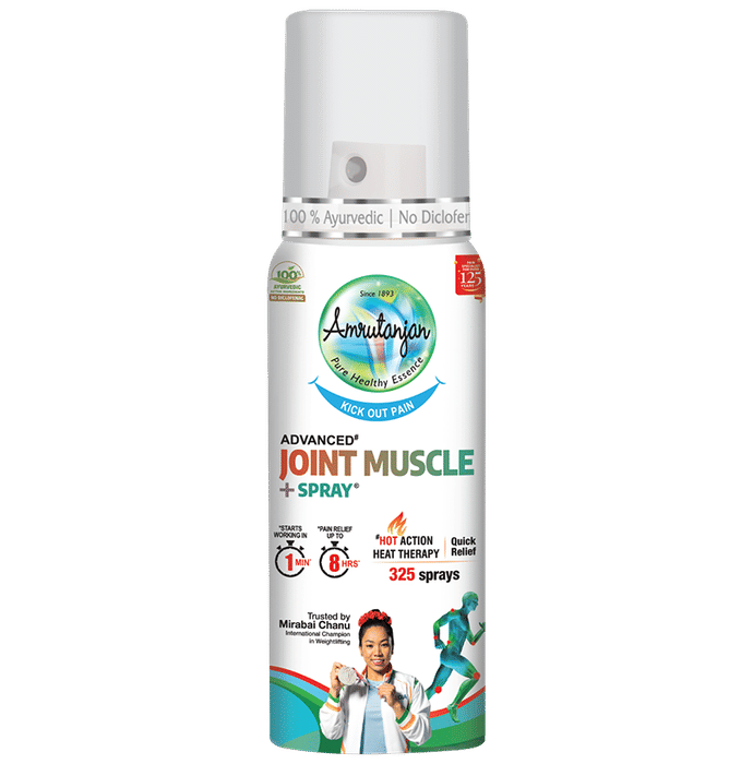 Amrutanjan Advanced Joint Muscle + Spray