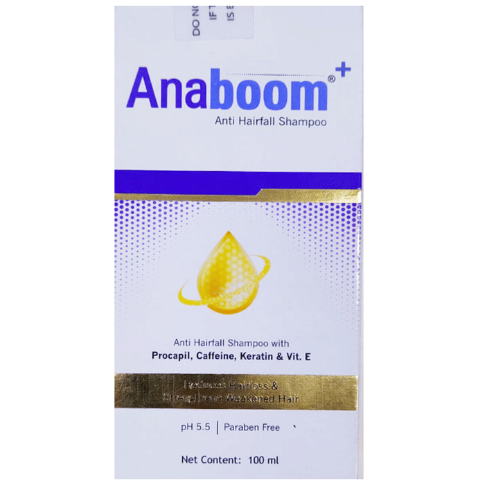 Anaboom+ Anti Hair Fall Shampoo Paraben Free