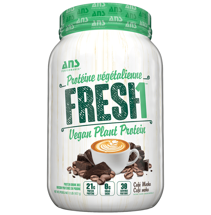 ANS Performance Cafe Mocha Fresh1 Vegan Plant Protein
