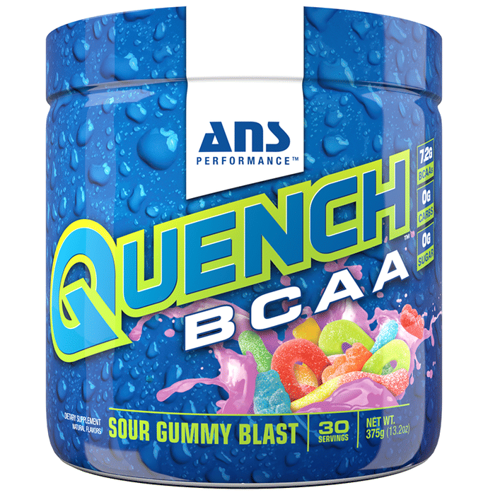 ANS Performance Sour Gummy Blast Quench BCAA Powder