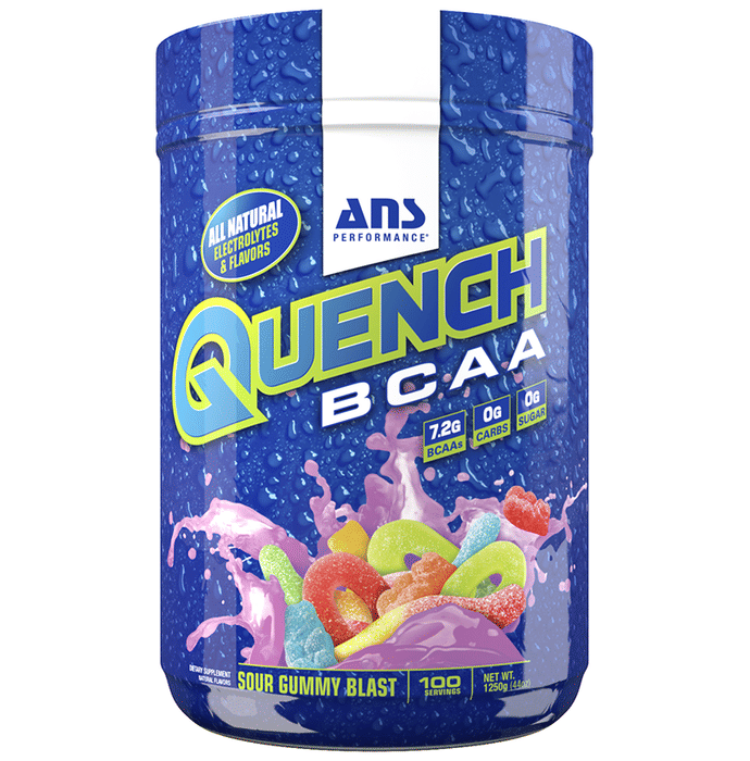 ANS Performance Sour Gummy Blast Quench BCAA Powder