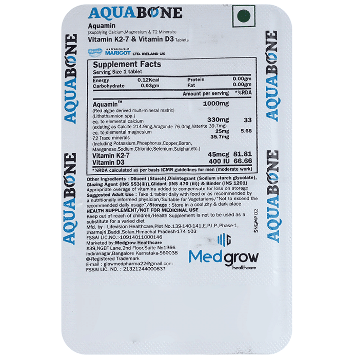 Aquabone Tablet