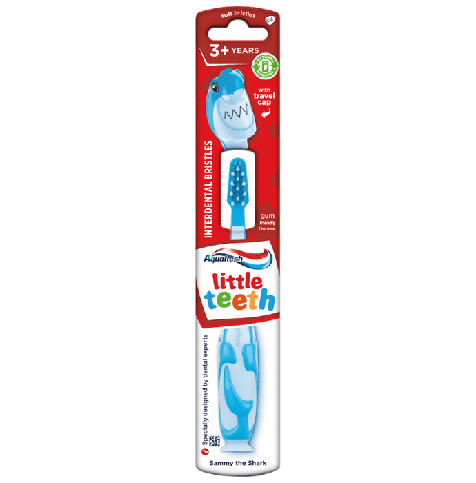 Aquafresh 3+Years Little Teeth Toothbrush Shark