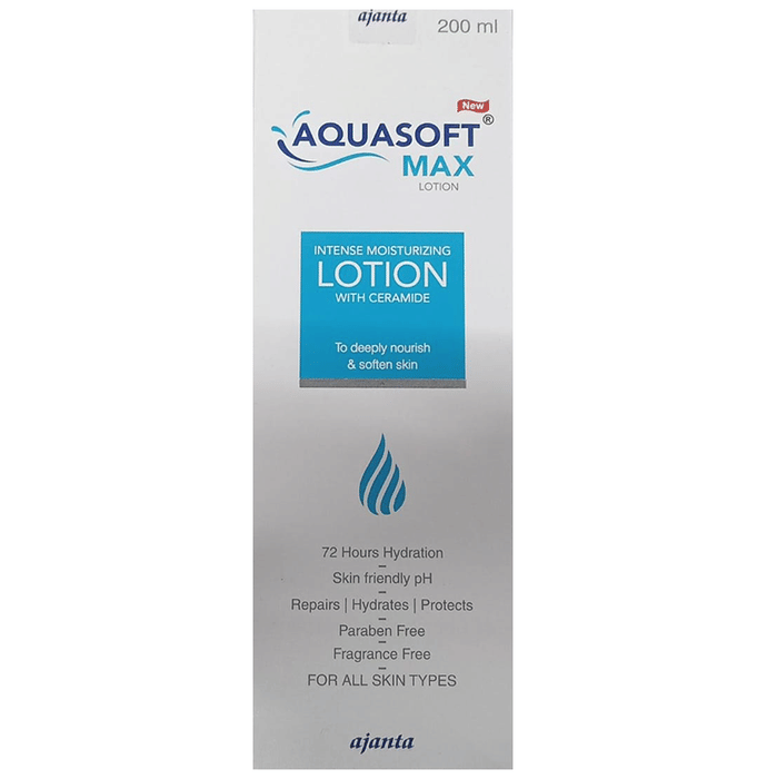 Aquasoft Max Intense Moisturising Lotion Paraben Free