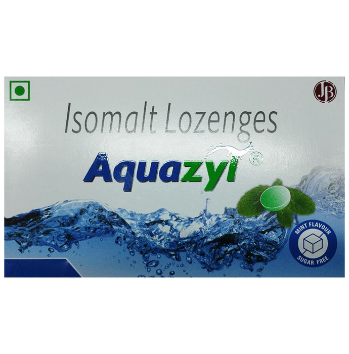 Aquazyl Isomalt Lozenges Sugar Free Mint