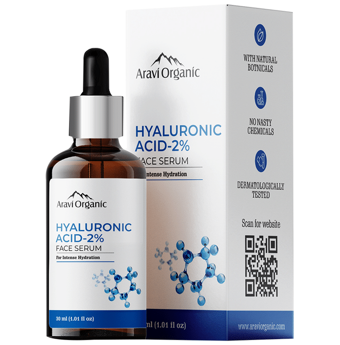 Aravi Organic 2% Hyaluronic Acid Face Serum